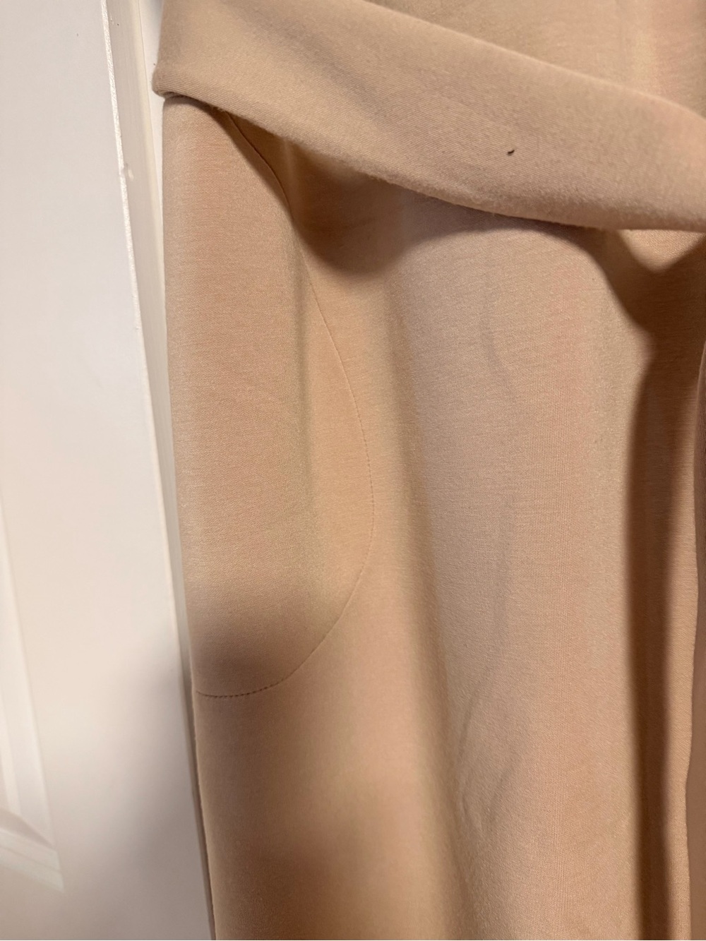 SPANX Sleeveless Belted Midi Dress in Tan - Picture 3 of 6